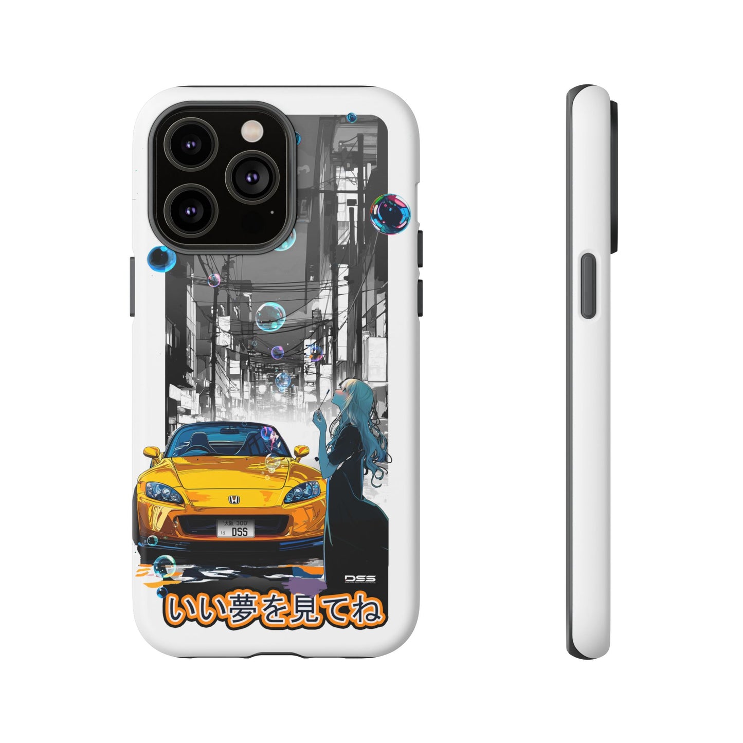 Honda S2000 SWEET DREAMS Nostalgic Car Phone Case - Tough Cases with Retro Vibe