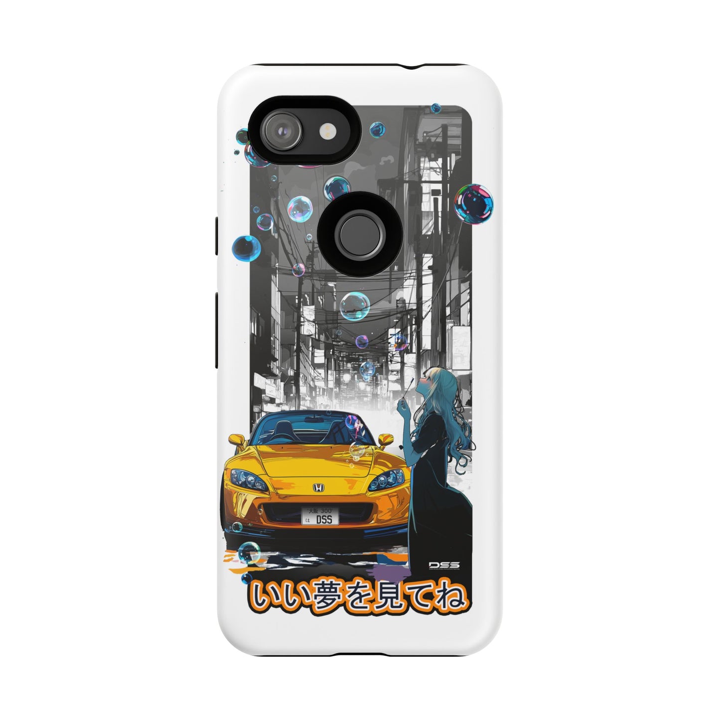 Honda S2000 SWEET DREAMS Nostalgic Car Phone Case - Tough Cases with Retro Vibe