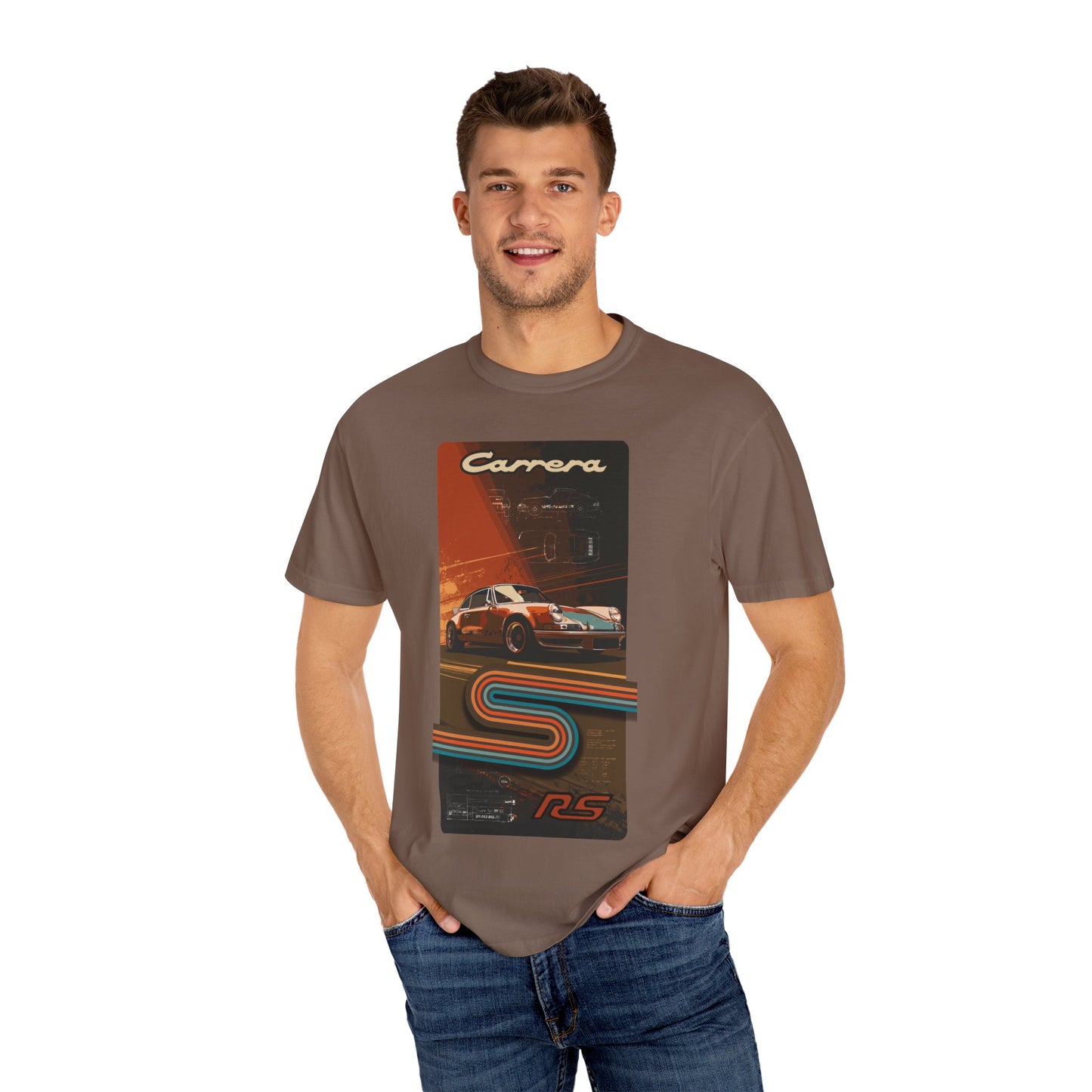 PORSCHE Carrera RS Technically a Dream T-shirt | RS 2.7 | Retro T-shirt, Cool Graphic Tee, Gift for Car Enthusiasts