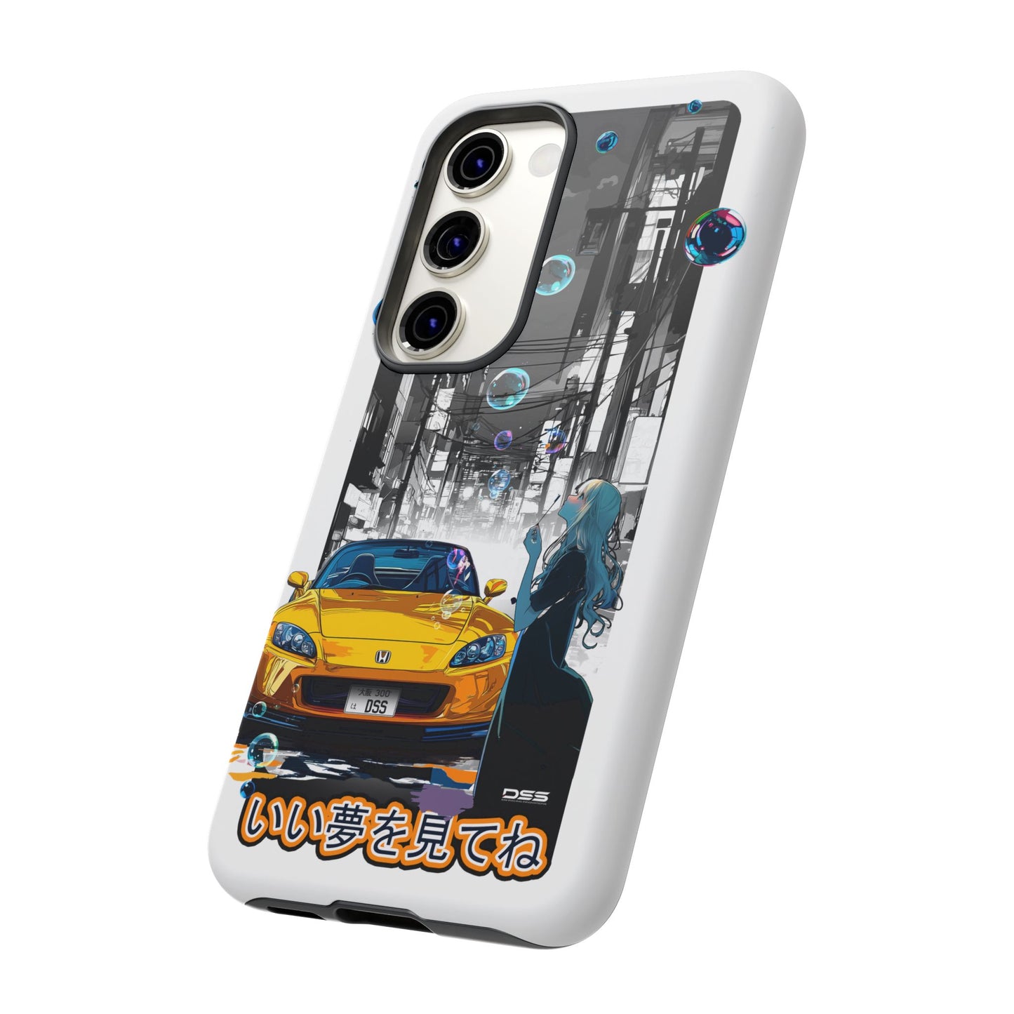 Honda S2000 SWEET DREAMS Nostalgic Car Phone Case - Tough Cases with Retro Vibe