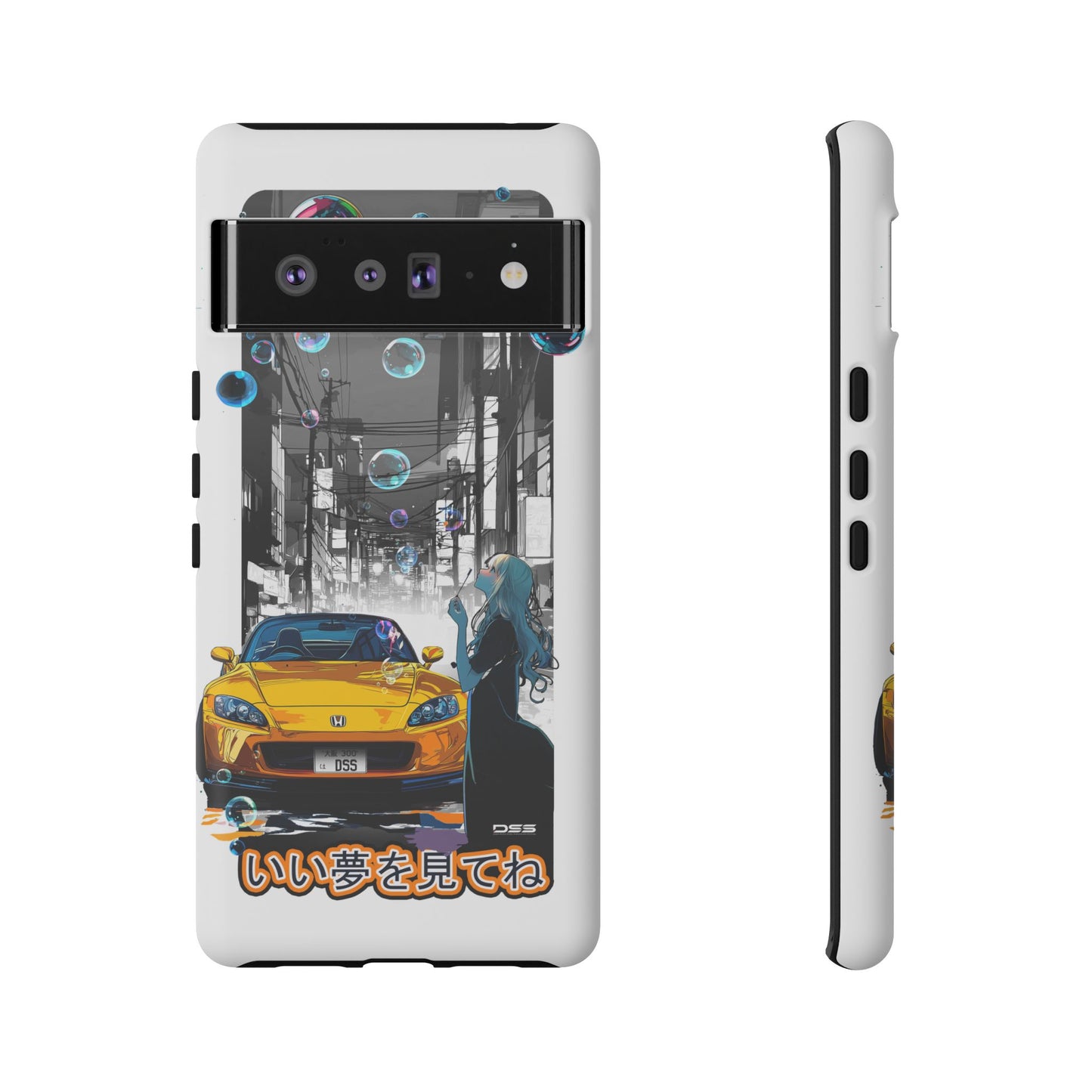 Honda S2000 SWEET DREAMS Nostalgic Car Phone Case - Tough Cases with Retro Vibe