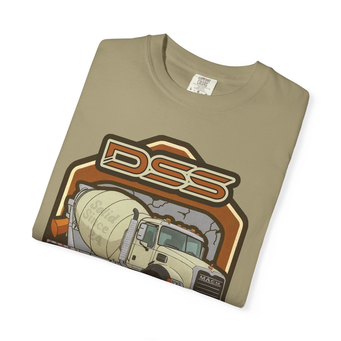 DSS Concrete Co. Vintage Graphic T-Shirt