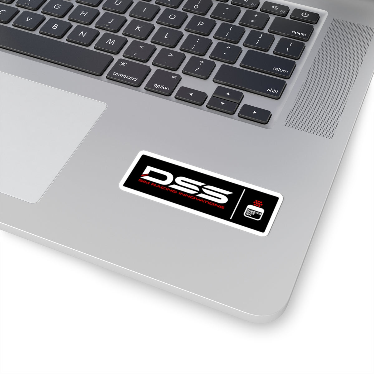 DSS Sim Racing Innovations Kiss-Cut Stickers for Gamers, Laptop Decal, Custom Car Sticker, Sim Racing Merch, Gift for Racing Fans