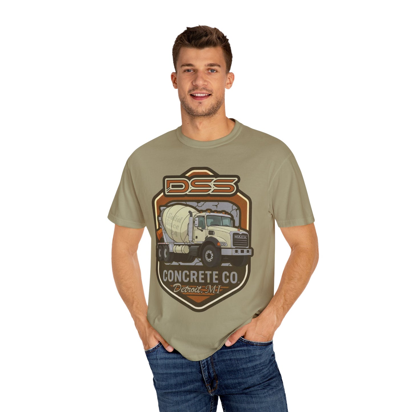 DSS Concrete Co. Vintage Graphic T-Shirt