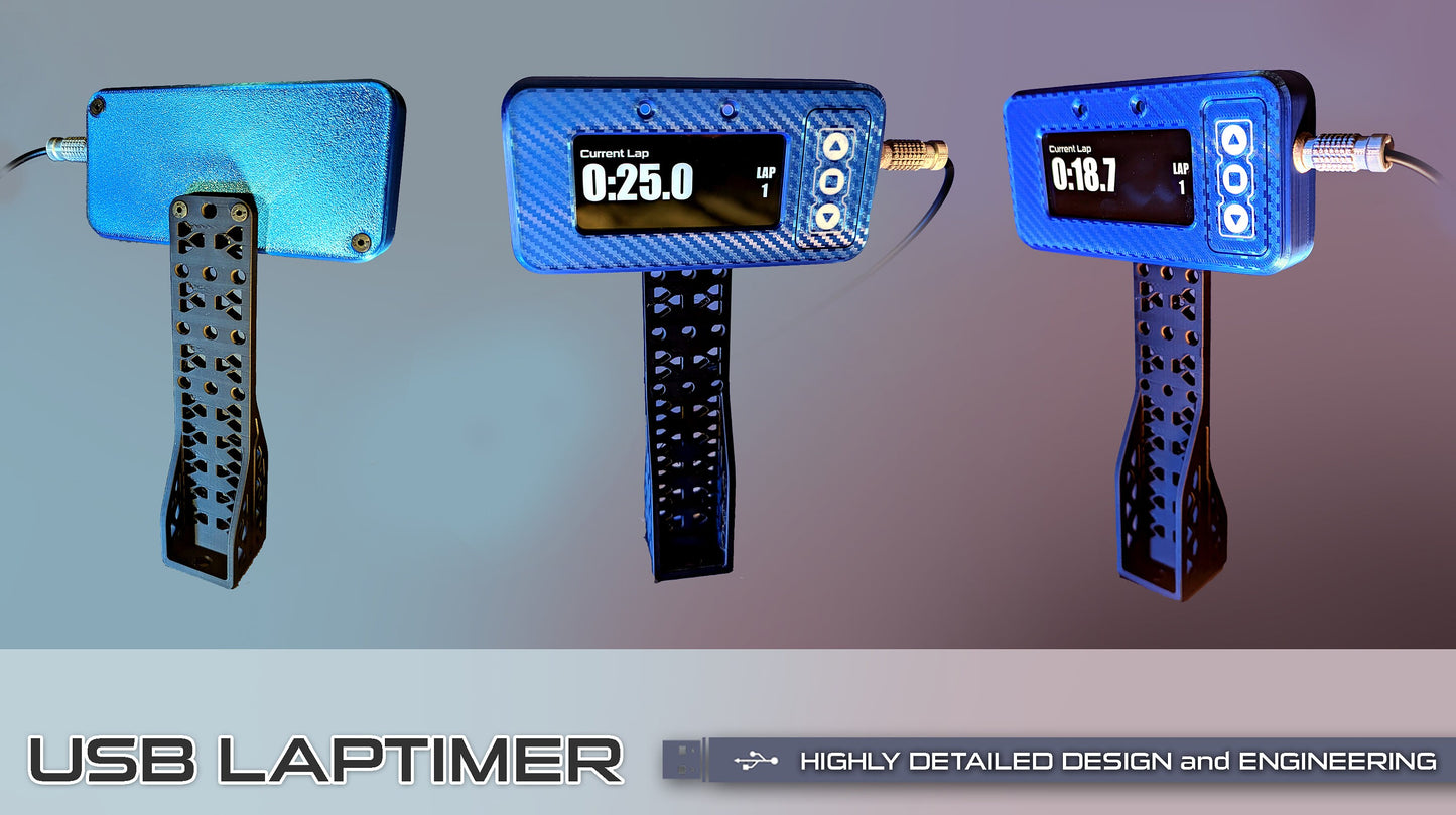 PACELOGIC Lap Timer with Bracket | 4in Touch Screen | Fully licensed PACELOGIC Pro software | Immense amounts of telemetry data !!!