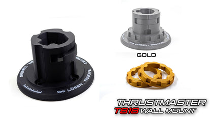 Thrustmaster T818 Wall Mount | Race Car Center Lock Inspired | High Quality Stylish & Secure