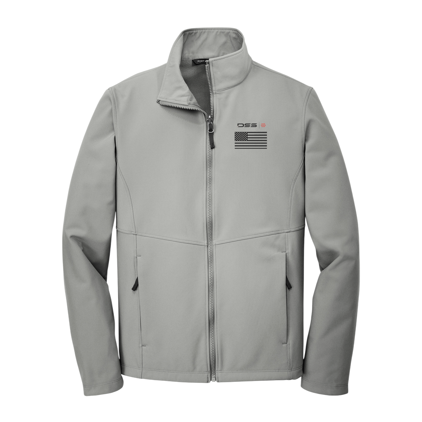 DSS US FLAG Men's Soft Shell Jacket with Flag Design