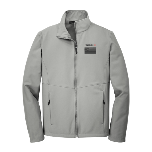 DSS US FLAG Men's Soft Shell Jacket with Flag Design