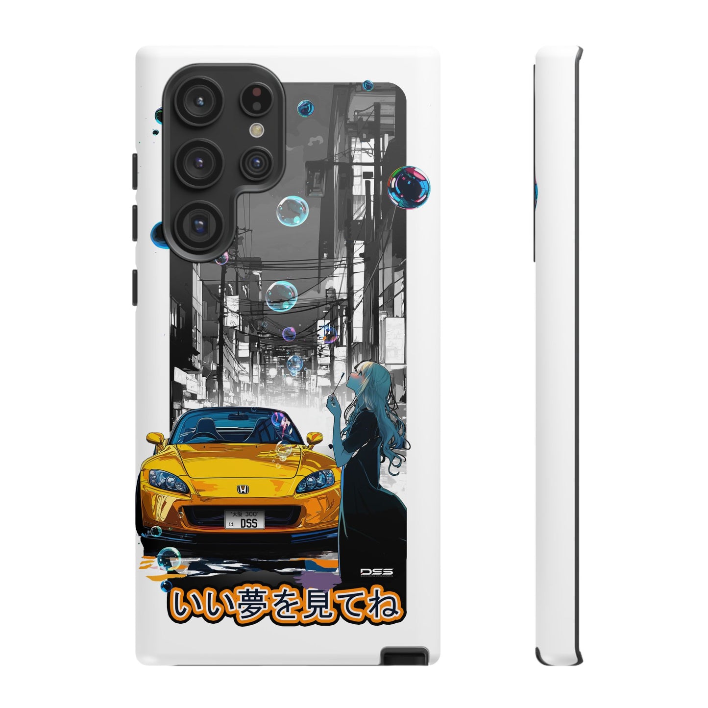 Honda S2000 SWEET DREAMS Nostalgic Car Phone Case - Tough Cases with Retro Vibe