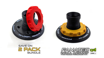 Fanatec QR1 Wall Mount | Race Car Center Lock Inspired | High Quality Stylish & Secure