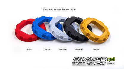 Fanatec QR1 Wall Mount | Race Car Center Lock Inspired | High Quality Stylish & Secure