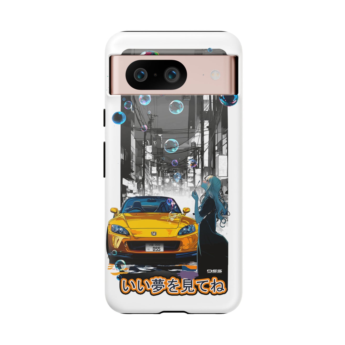 Honda S2000 SWEET DREAMS Nostalgic Car Phone Case - Tough Cases with Retro Vibe