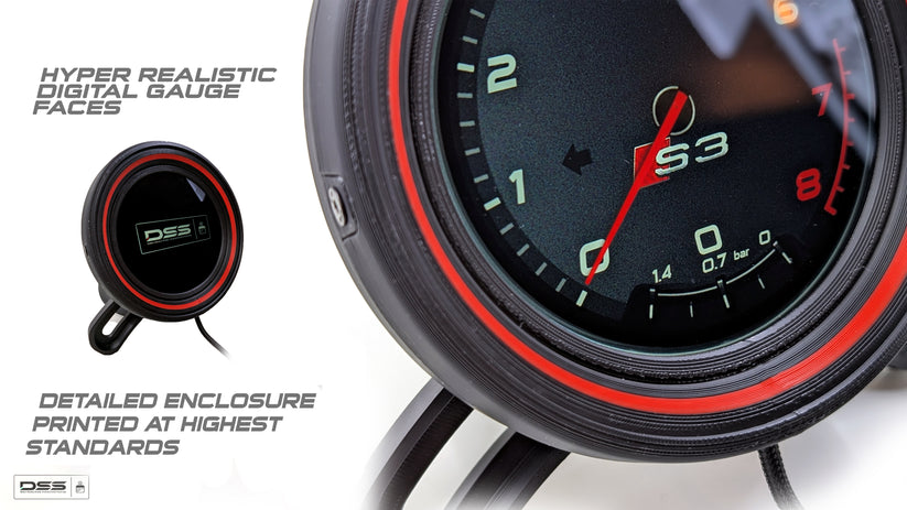 Sim Racing DDU Triple Screen Dashboard | Touch Screen Gauge Display ...