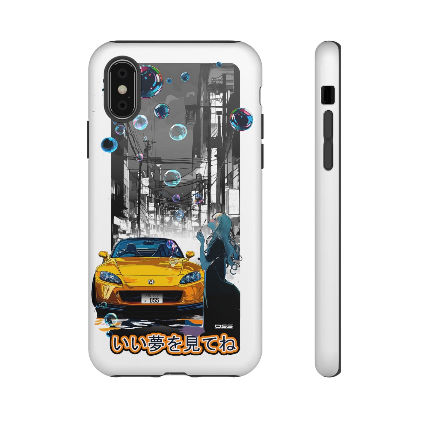 Honda S2000 SWEET DREAMS Nostalgic Car Phone Case - Tough Cases with Retro Vibe