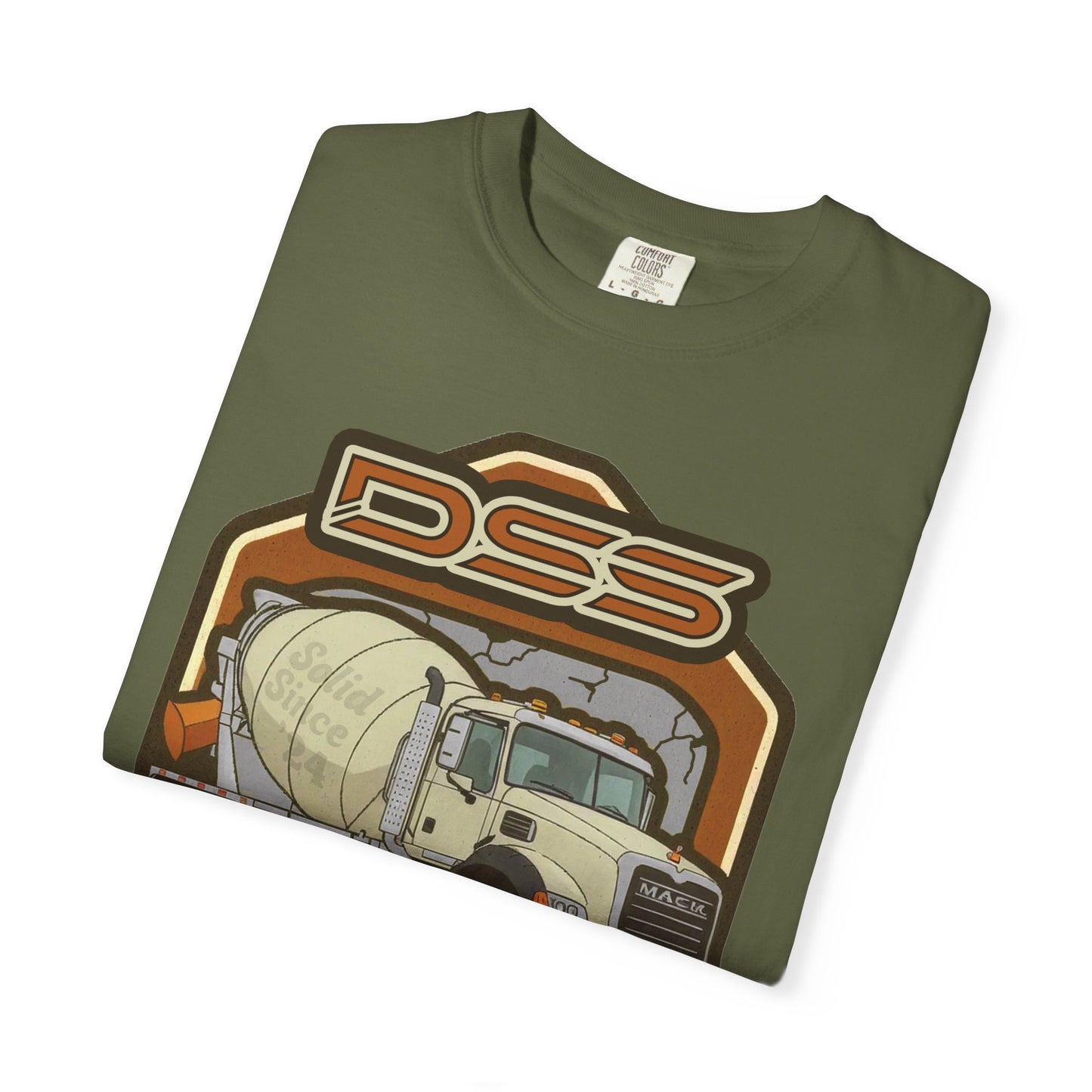 DSS Concrete Co. Vintage Graphic T-Shirt