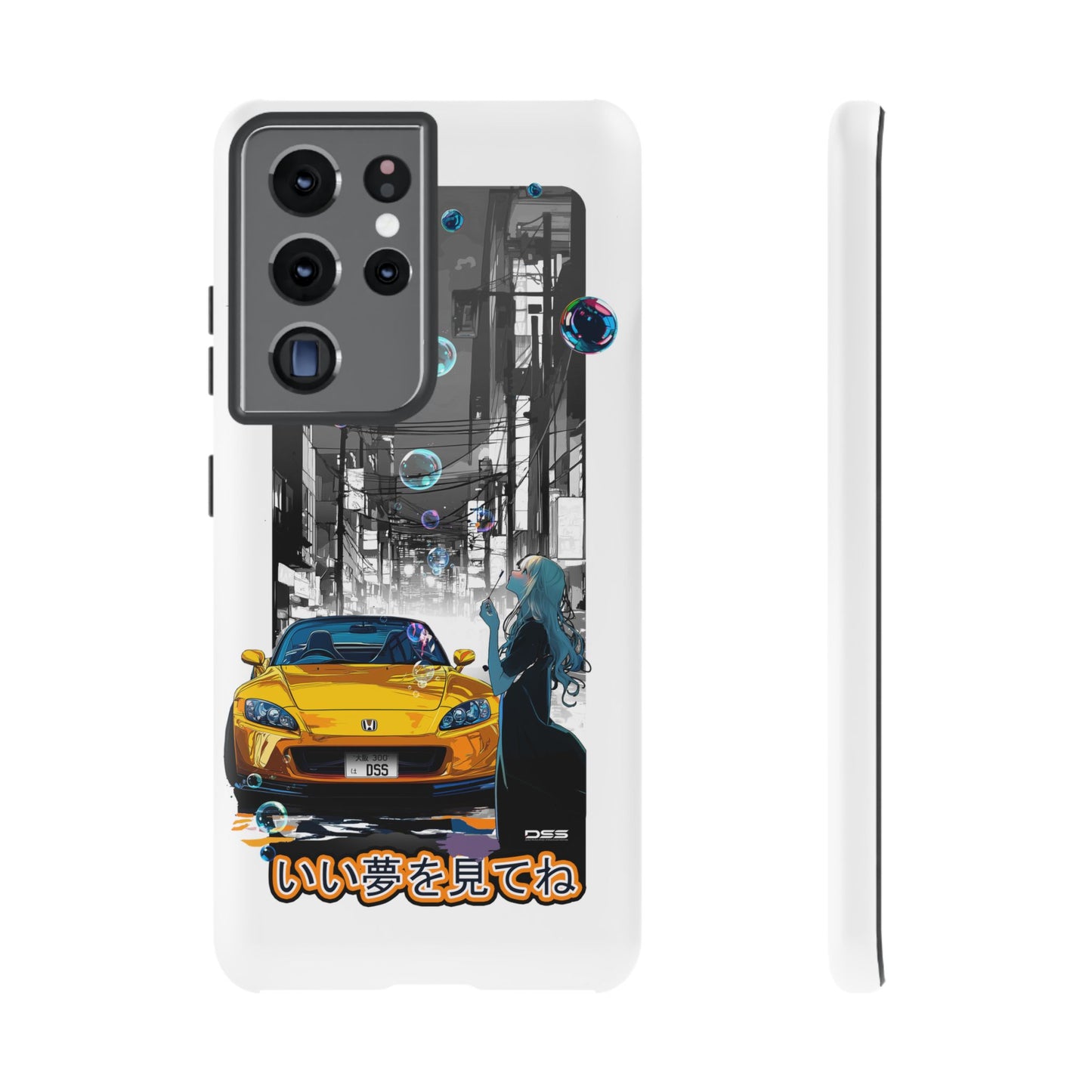Honda S2000 SWEET DREAMS Nostalgic Car Phone Case - Tough Cases with Retro Vibe