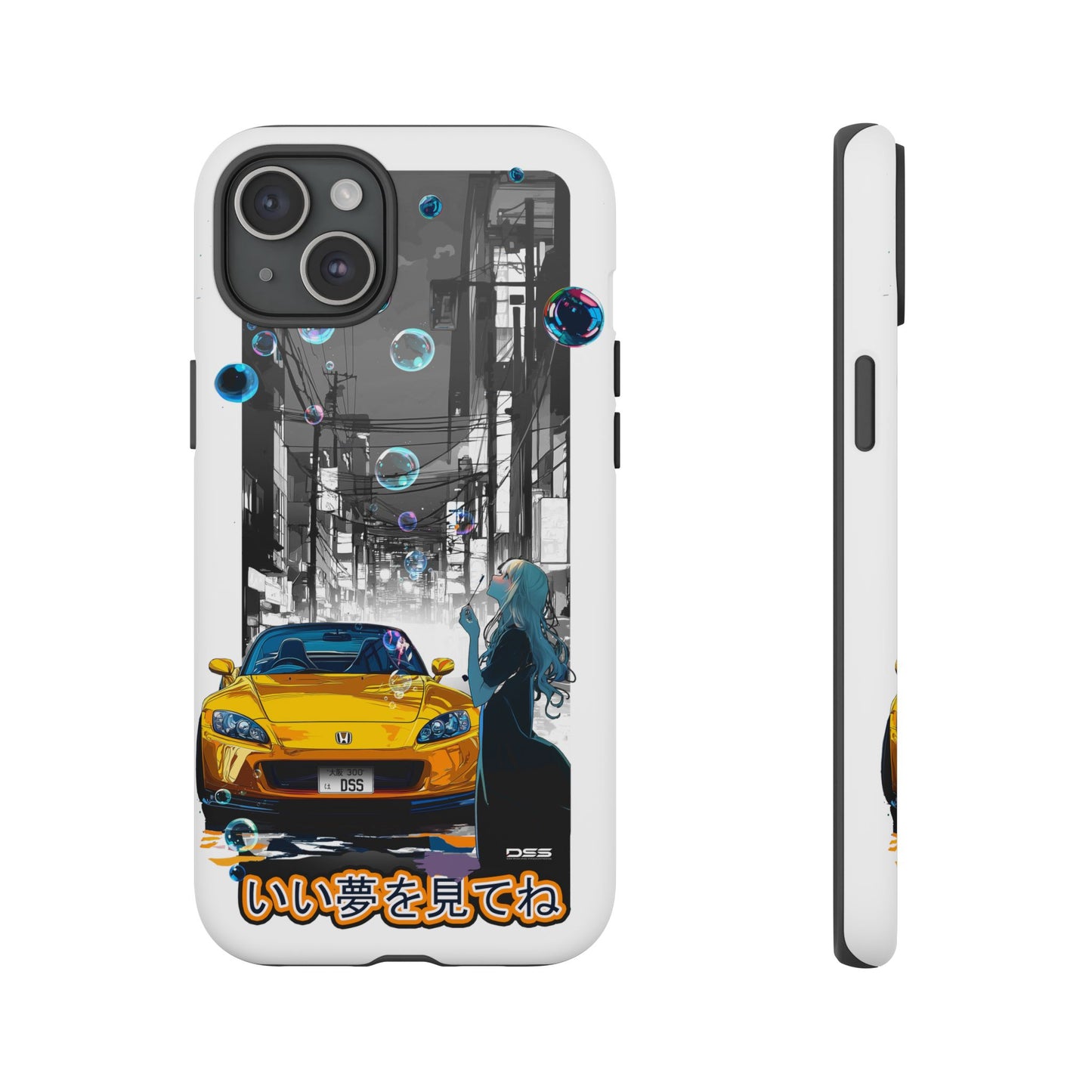 Honda S2000 SWEET DREAMS Nostalgic Car Phone Case - Tough Cases with Retro Vibe