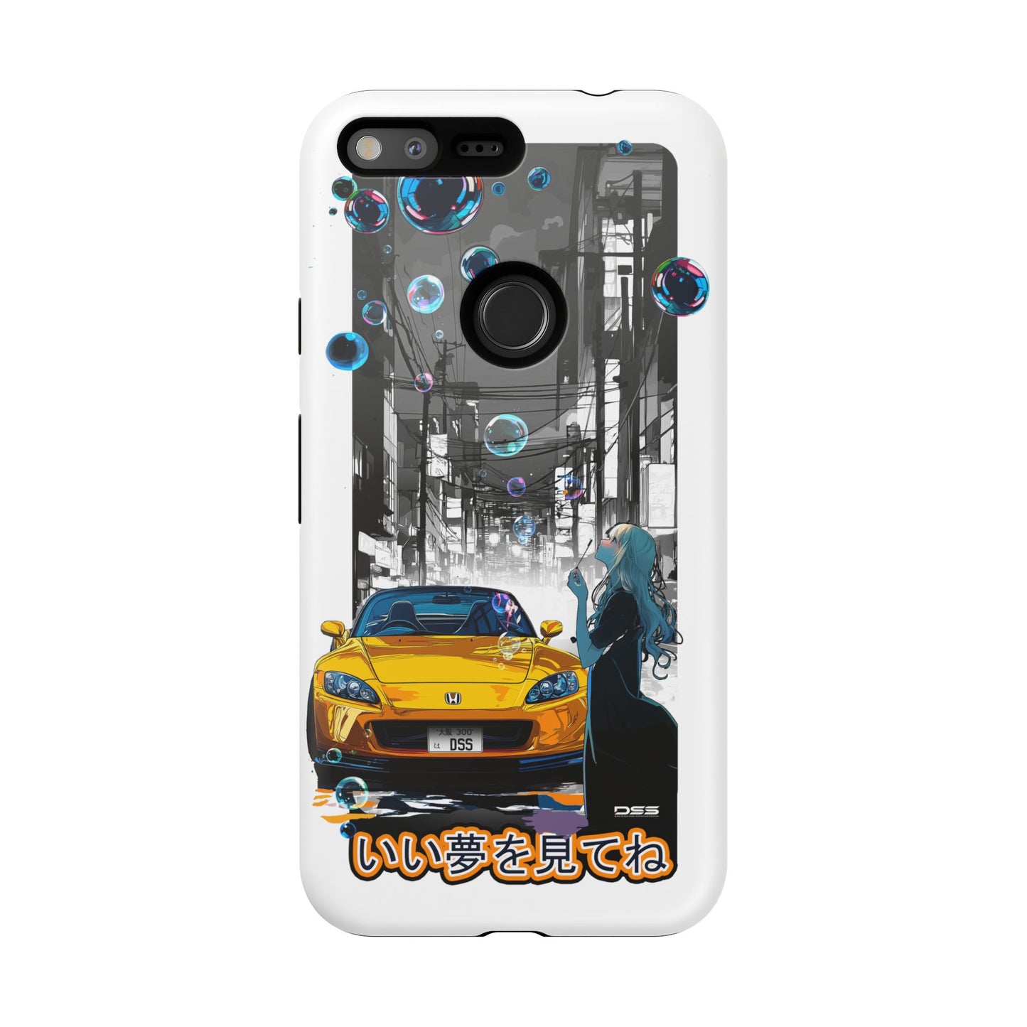 Honda S2000 SWEET DREAMS Nostalgic Car Phone Case - Tough Cases with Retro Vibe
