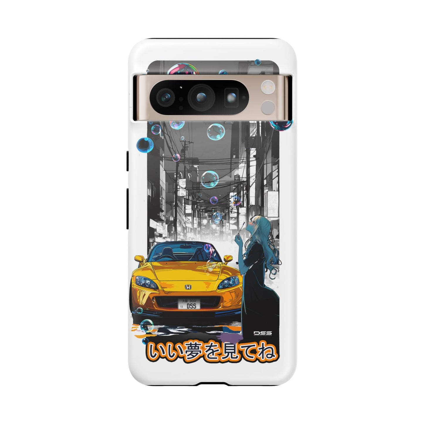 Honda S2000 SWEET DREAMS Nostalgic Car Phone Case - Tough Cases with Retro Vibe