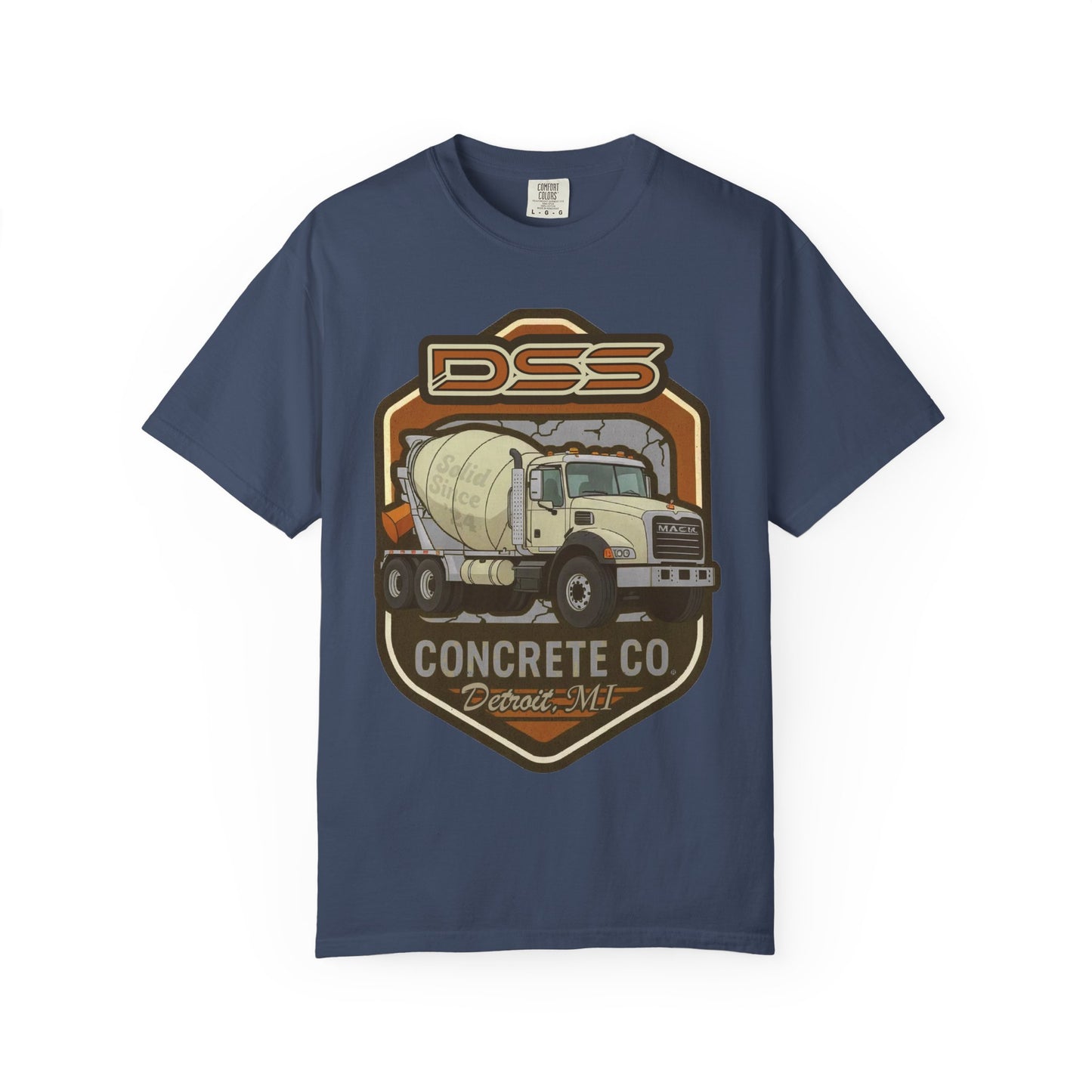 DSS Concrete Co. Vintage Graphic T-Shirt