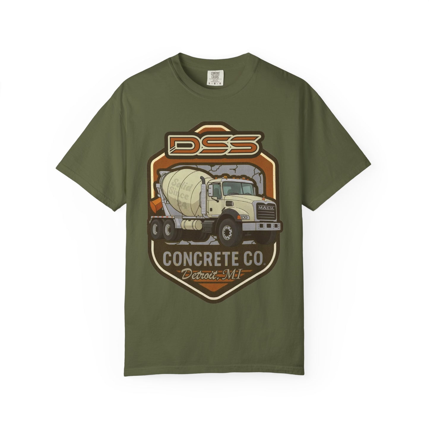DSS Concrete Co. Vintage Graphic T-Shirt
