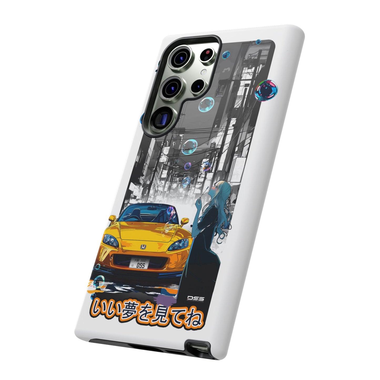 Honda S2000 SWEET DREAMS Nostalgic Car Phone Case - Tough Cases with Retro Vibe