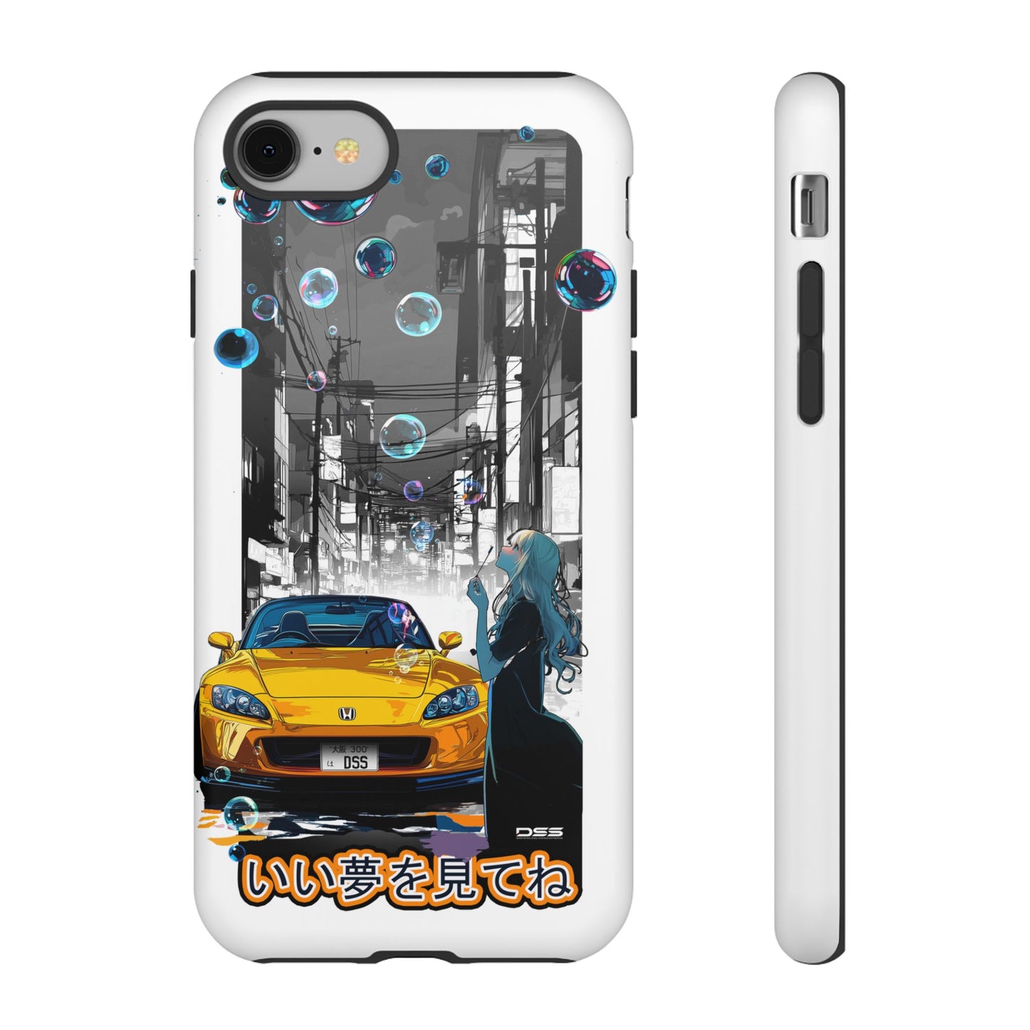 Honda S2000 SWEET DREAMS Nostalgic Car Phone Case - Tough Cases with Retro Vibe