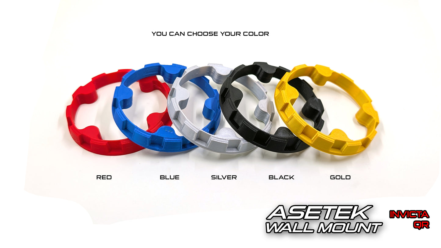 Asetek Invicta QR Wheel Mount: Race Car Center Lock Design