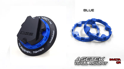 Asetek Invicta QR Wheel Mount: Race Car Center Lock Design