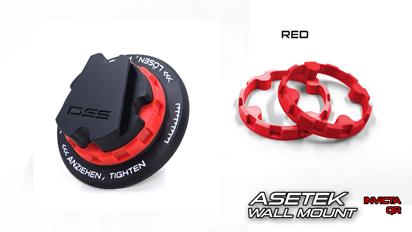 Asetek Invicta QR Wheel Mount: Race Car Center Lock Design