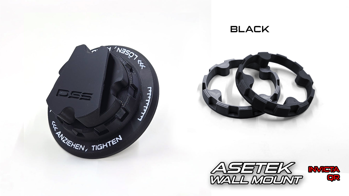 Asetek Invicta QR Wheel Mount: Race Car Center Lock Design
