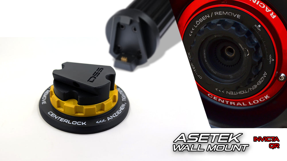 Asetek QR Wheel Mount: Race Car Center Lock Design