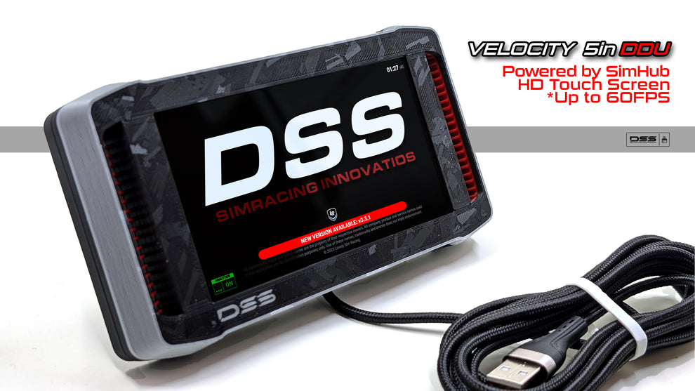 5” Sim Racing Dashboard Display | SimHub Touchscreen DDU for Fanatec ...