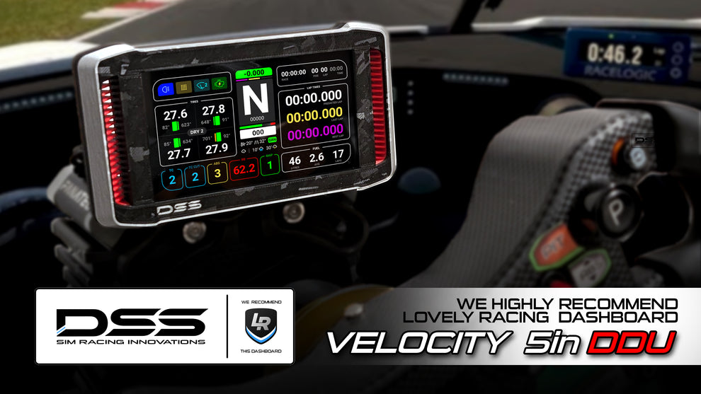 5” Sim Racing Dashboard Display | SimHub Touchscreen DDU for Fanatec ...