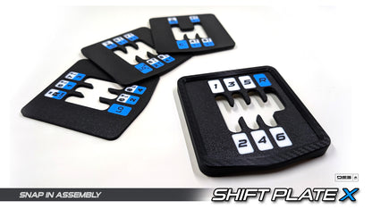 ShiftPlate X Mod | 🛻 Interchangeable Truck Shift Patterns for Moza HGP Shifter