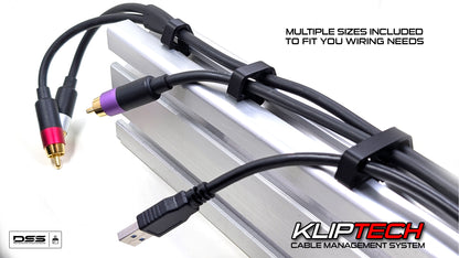 Cable Management Clips for 8040 Aluminum Extrusion - | 32 Pack !!! GET MORE for LESS | KLIPtech