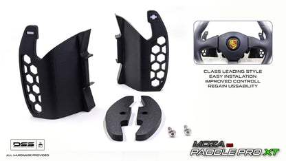 Shift Paddle Extenders for  Moza ES Rim | Stylish and Functional | PADDLEPRO XT