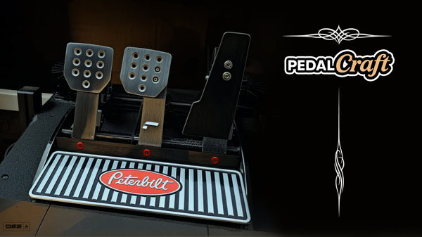 PedalCraft – The Ultimate Heel Plate for Sim Truckers