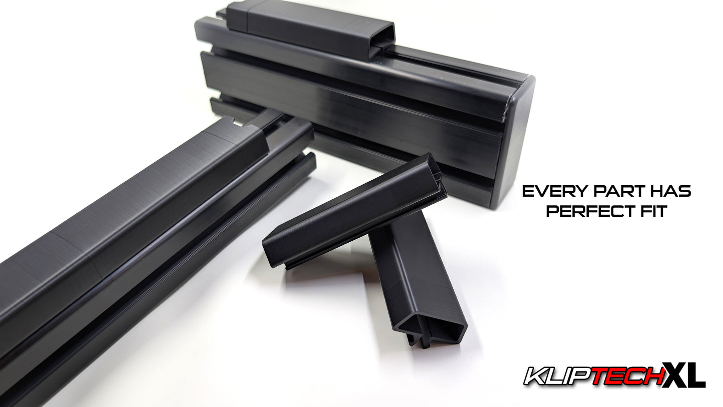 Cable Covers for 4040 Aluminum Extrusion - | 10 Pack !!! 100cm / 39in !!! GET MORE for less | KLIPtech XL