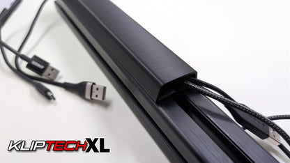 Cable Covers for 4040 Aluminum Extrusion - | 10 Pack !!! 100cm / 39in !!! GET MORE for less | KLIPtech XL