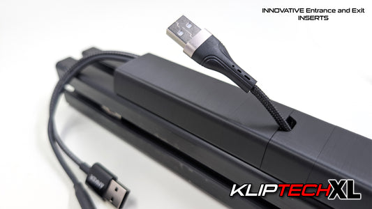 Cable Covers for 4040 Aluminum Extrusion - | 10 Pack !!! 100cm / 39in !!! GET MORE for less | KLIPtech XL