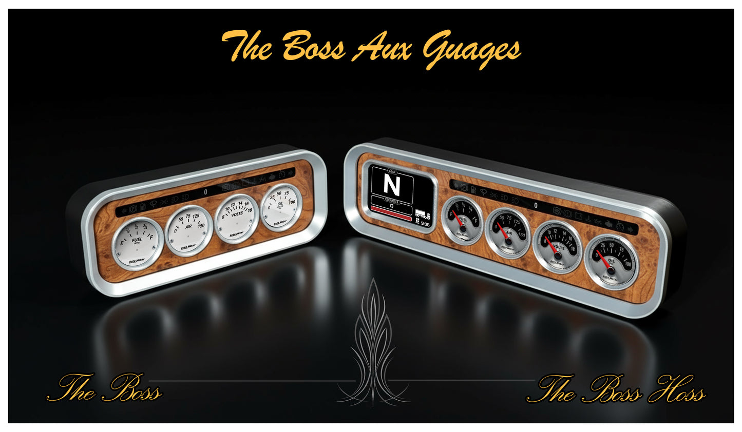 The BOSS Truck Gauge Display | HD Touch Screen Realistic Sim Truck Dashboard for ATS ETS2