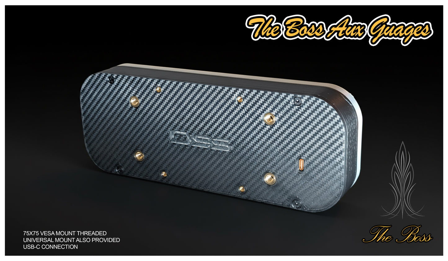 The BOSS Truck Gauge Display | HD Touch Screen Realistic Sim Truck Dashboard for ATS ETS2