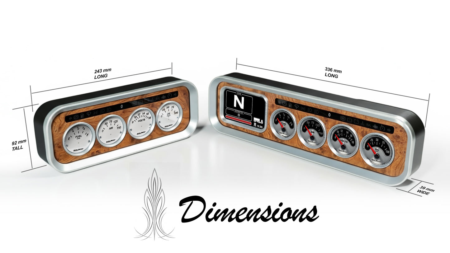 The BOSS Truck Gauge Display | HD Touch Screen Realistic Sim Truck Dashboard for ATS ETS2