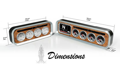 The BOSS Truck Gauge Display | HD Touch Screen Realistic Sim Truck Dashboard for ATS ETS2