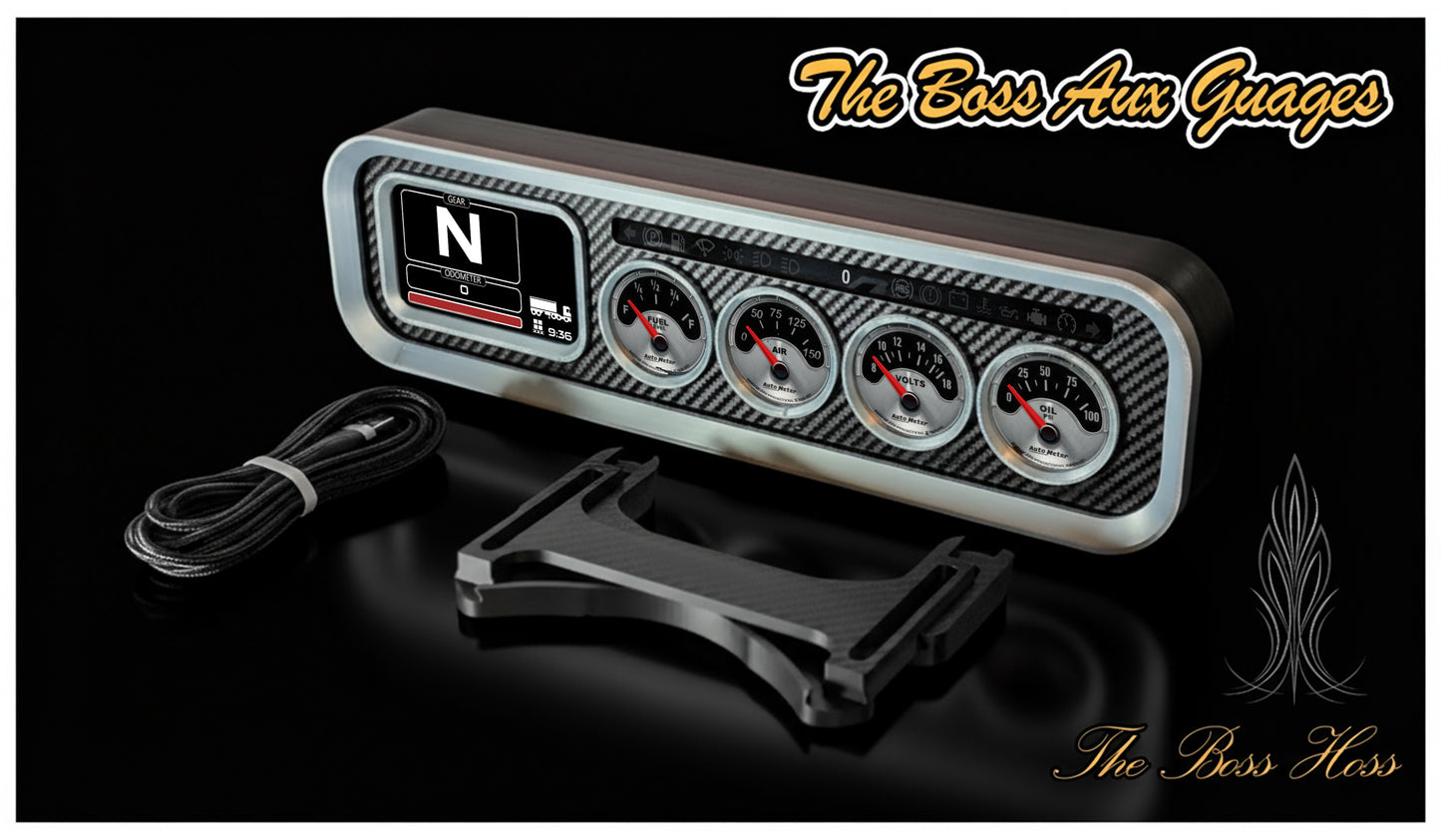 The BOSS Truck Gauge Display | HD Touch Screen Realistic Sim Truck Dashboard for ATS ETS2