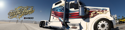 We The People Skin MOD / KENWORTH W900 (JonRuda & Standard SCS)