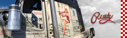 Rusty Skin Mod for ATS | Kenworth W900 ( WORKS WITH Jon Ruda & SCS)