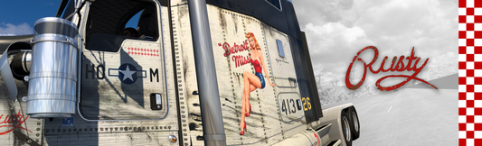 Rusty Skin Mod for ATS | Kenworth W900 ( WORKS WITH Jon Ruda & SCS)