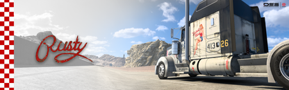 Rusty Skin Mod for ATS | Kenworth W900 ( WORKS WITH Jon Ruda & SCS)